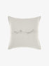 Pure Linen Nimes Pale Grey European Pillowcase