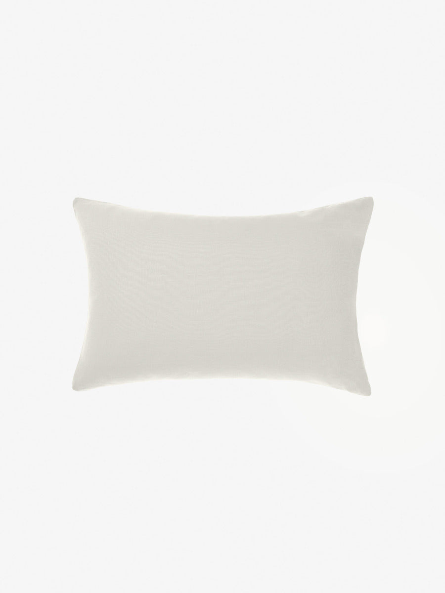 Pure Linen Nimes Pale Grey Standard Pillowcase