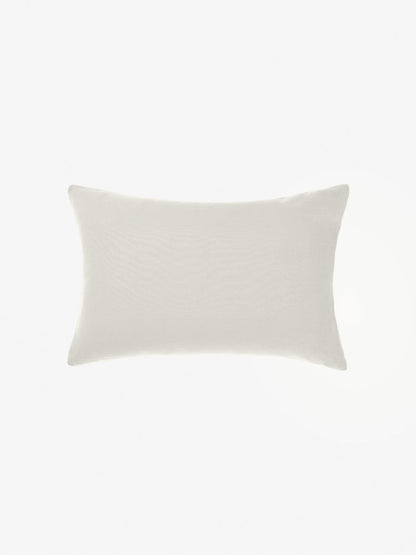 Pure Linen Nimes Pale Grey Standard Pillowcase