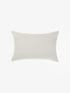 Pure Linen Nimes Pale Grey Standard Pillowcase