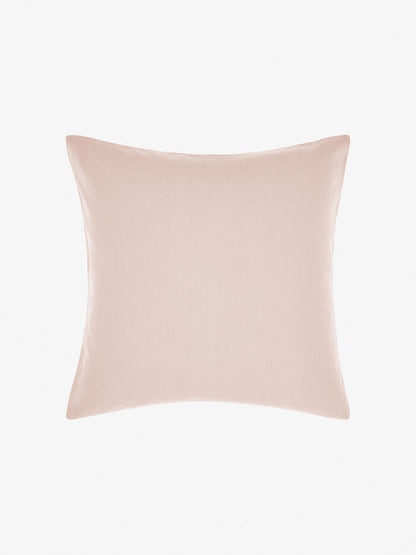 Pure Linen Nimes Rose Pink European Pillowcase