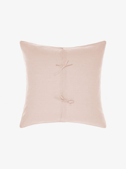Pure Linen Nimes Rose Pink European Pillowcase