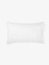 Pure Linen Nimes White King Pillowcase