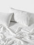 Pure Linen Nimes White Sheet Set