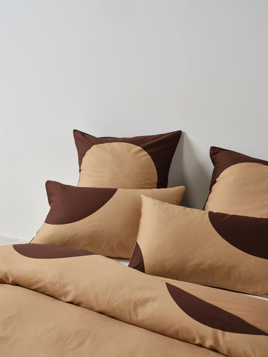 Pluto Clay Quilt Cover Set