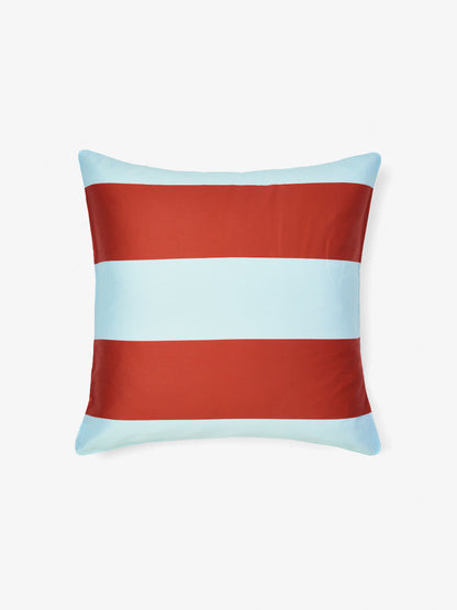 Rugby Stripe Chilli European Pillowcase