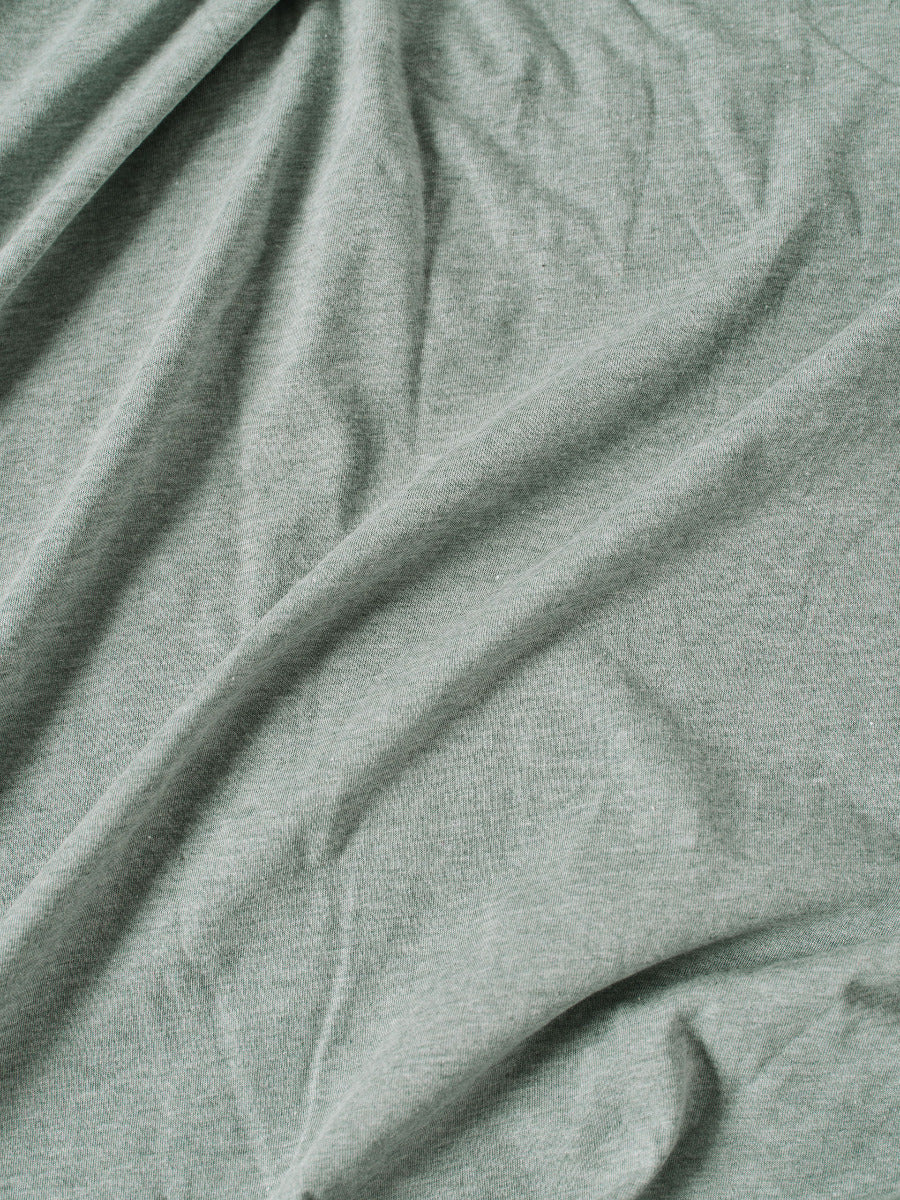 Ryland Eucalyptus Fitted Sheet + Pillowcase Set