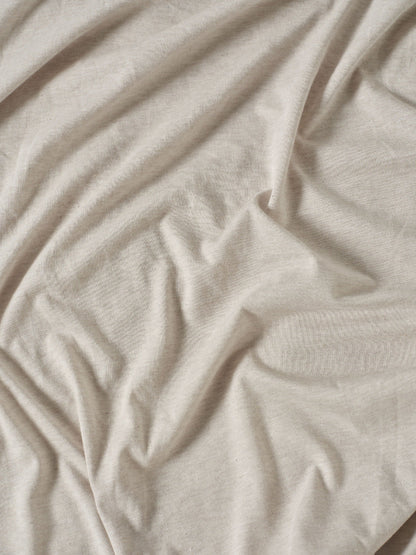 Ryland Pebble Fitted Sheet + Pillowcase Set