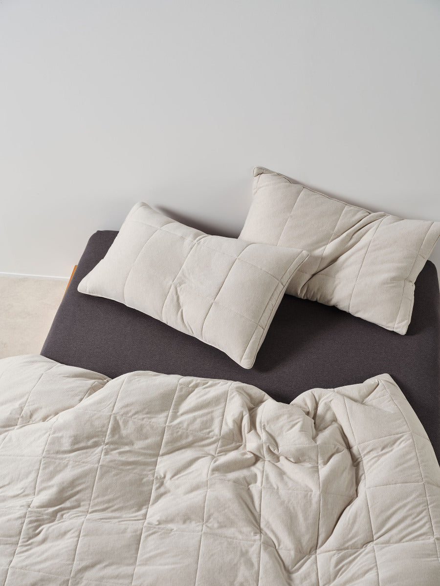 Ryland Pebble Quilt Cover Set