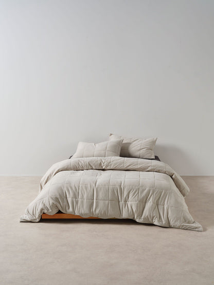 Ryland Pebble Quilt Cover Set