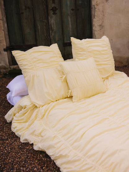 Layla Lemon European Pillowcase