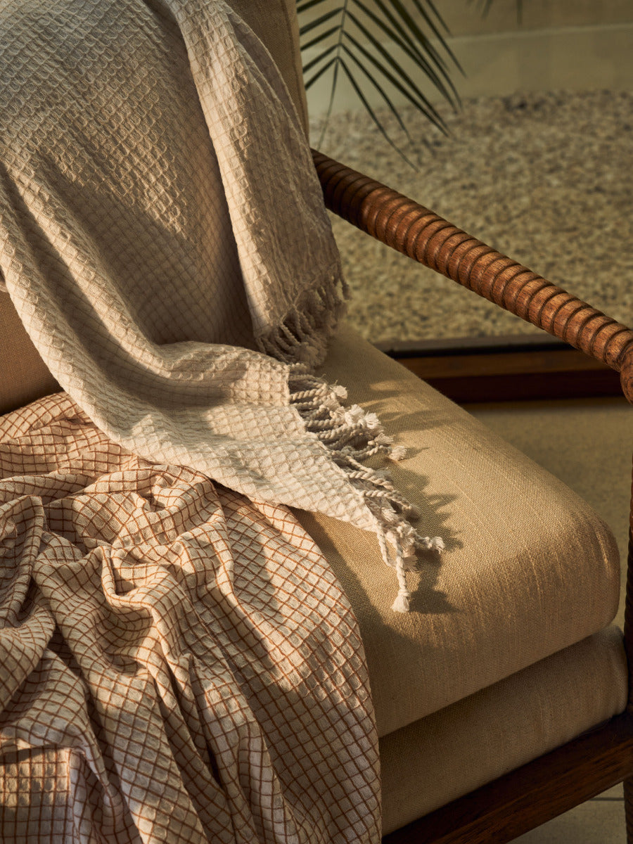 Lorne Oatmeal Throw