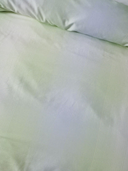 Sunrise Check Clearwater Quilt Cover Set