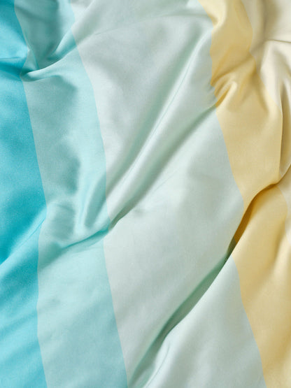 Sunrise Stripe Clearwater Quilt Cover Set