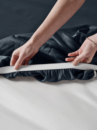 Surf Wash Midnight 400TC Sheet Set
