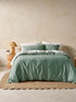 Surf Wash Seafoam 400TC Quilt Cover Set