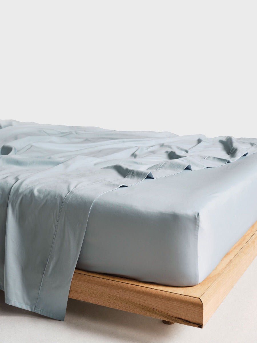 Vienna Blue Fitted Sheet 50cm