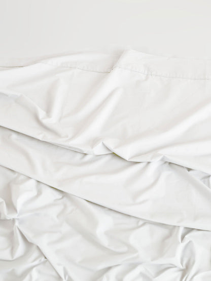 Vienna White Fitted Sheet 50cm