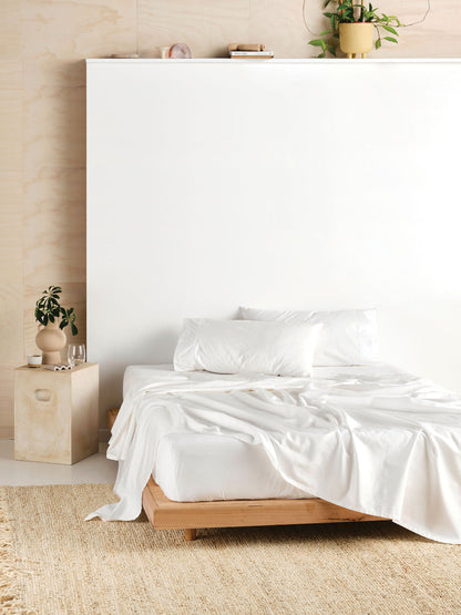 Vienna White Sheet Set