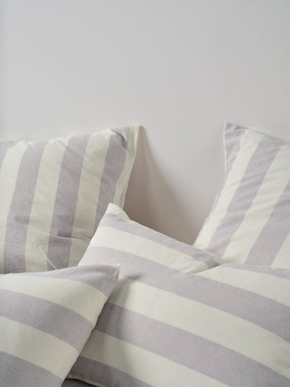 Vintage Stripe Lavender European Pillowcase