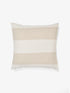 Vintage Wide Stripe Natural European Pillowcase
