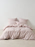 Volley Check Orchid Quilt Cover Set