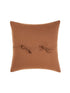 Pure Linen Nimes Cinnamon European Pillowcase