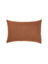 Pure Linen Nimes Cinnamon Standard Pillowcase