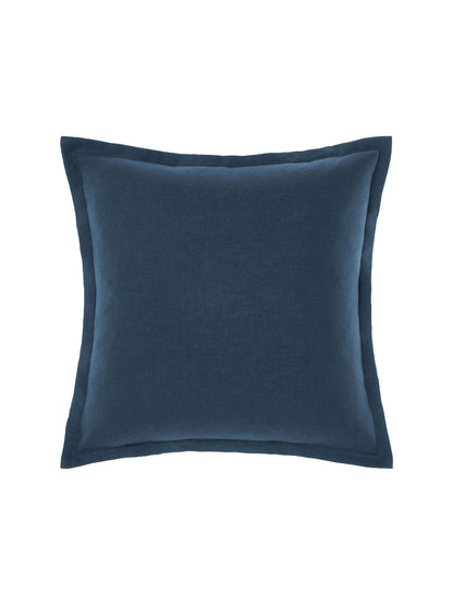 Pure Linen Nimes Navy 48x48cm Cushion