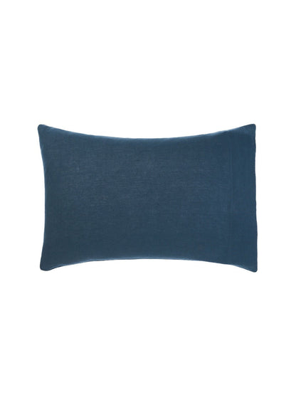 Pure Linen Nimes Navy King Pillowcase