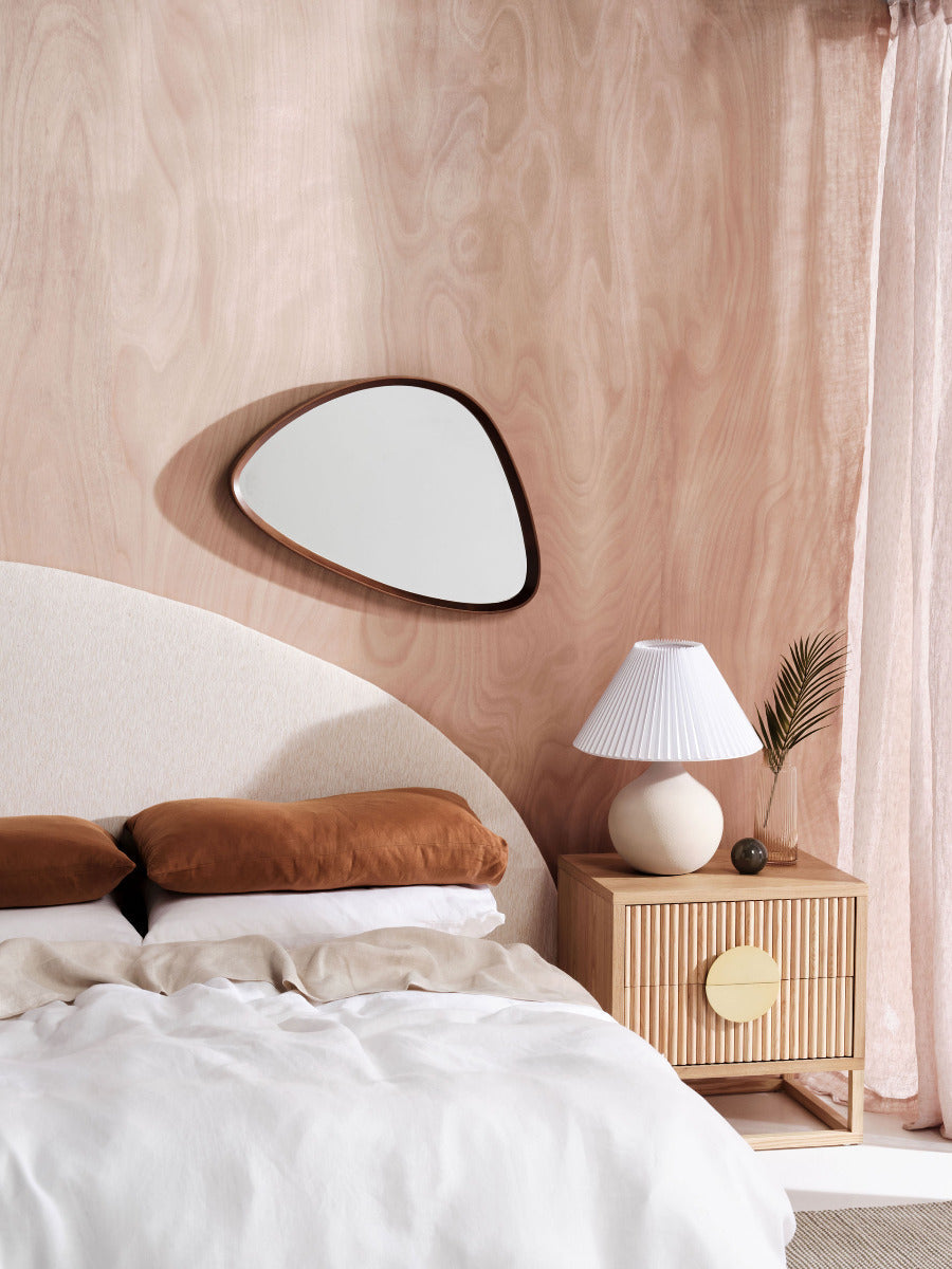 Pure Linen Nimes Cinnamon King Pillowcase