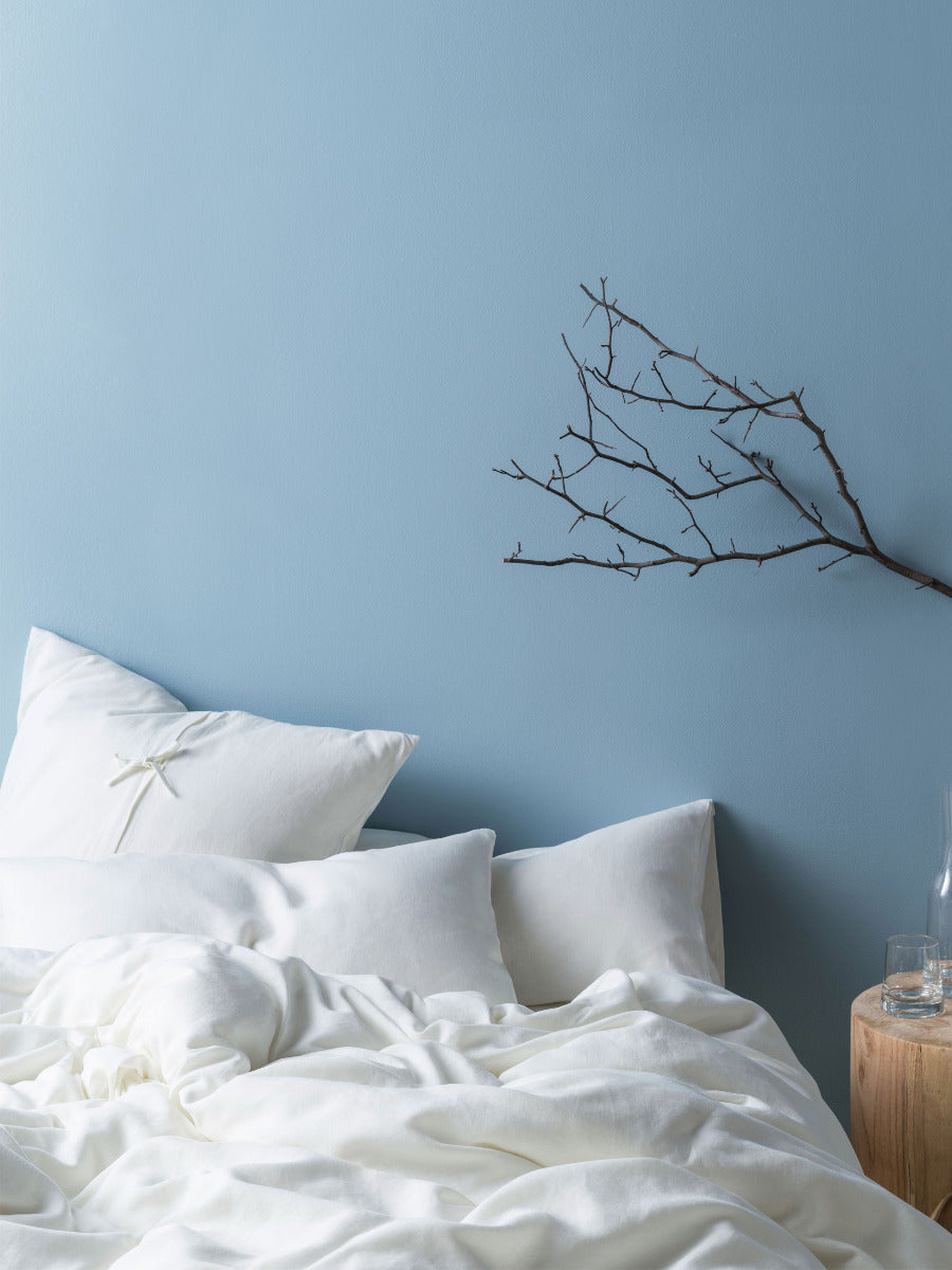 Pure Linen Nimes White Standard Pillowcase