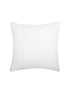 Micro Waffle White European Pillowcase