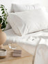 Vienna White Standard Pillowcase