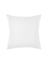 Pure Linen Nimes White European Pillowcase