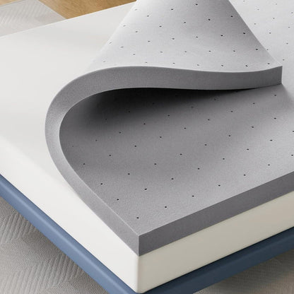 Charcoal Infused Renew Memory Foam Topper