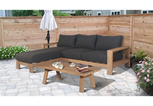 Casablanca 3 Seater Reversible Chaise Outdoor Lounge