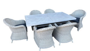 Clermont 7 piece Outdoor Dining Setting