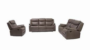 Dendy Fabric 3 Seater, 2 Seater and Recliner Chair