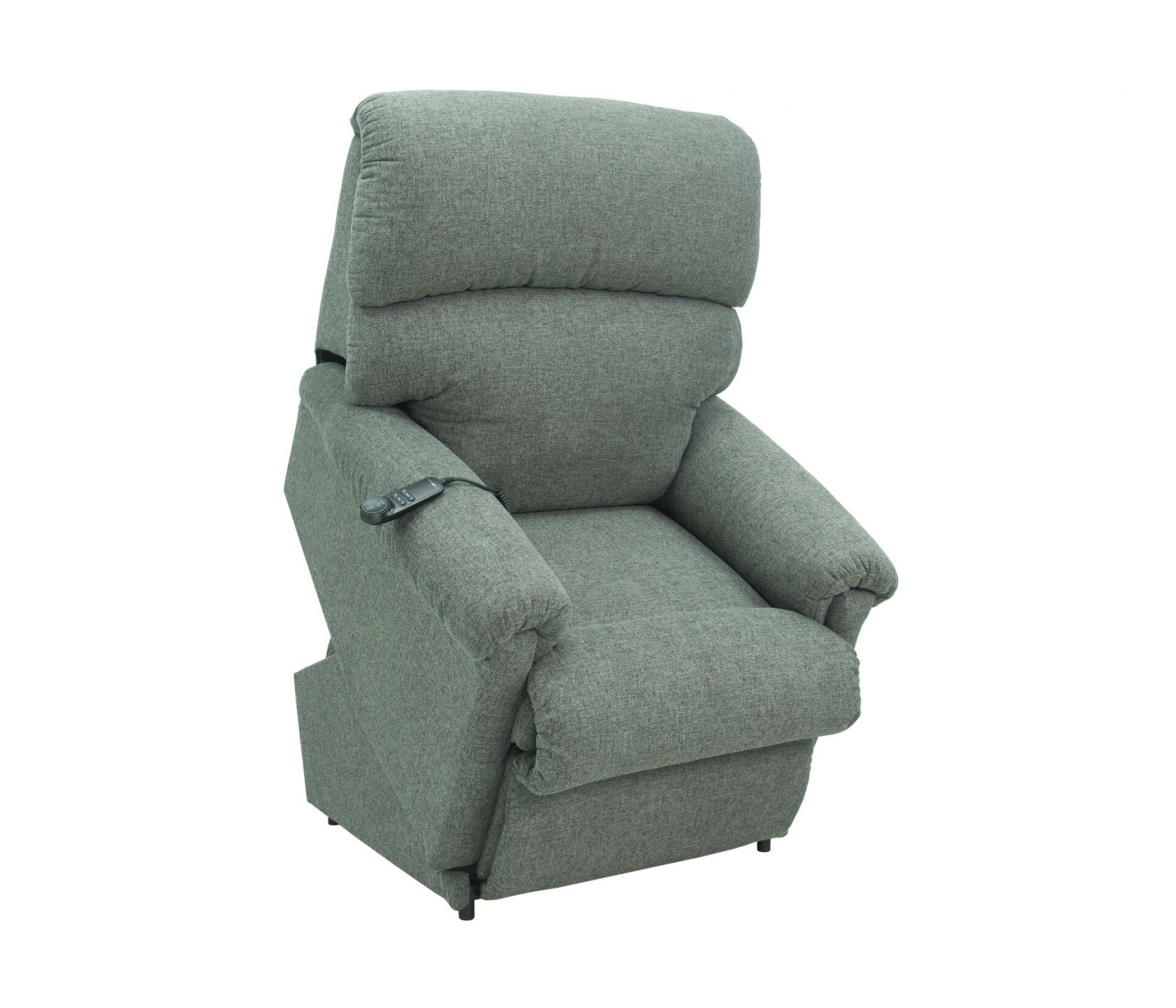 La-Z-Boy Eden Platinum Fabric Recliner Lift Chair Moores Homemakers