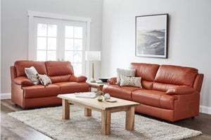 Pearl Leather 2 Seater or 3 Seater Sofa